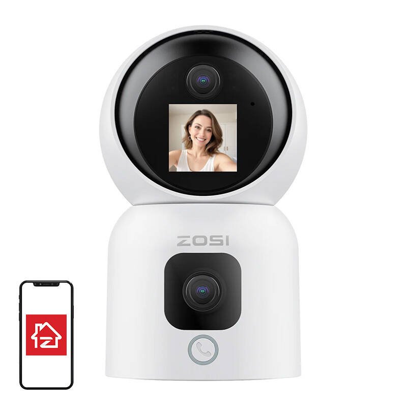 Vidaus IP kamera ZOSI C528M WiFi 5G Dual 6MP