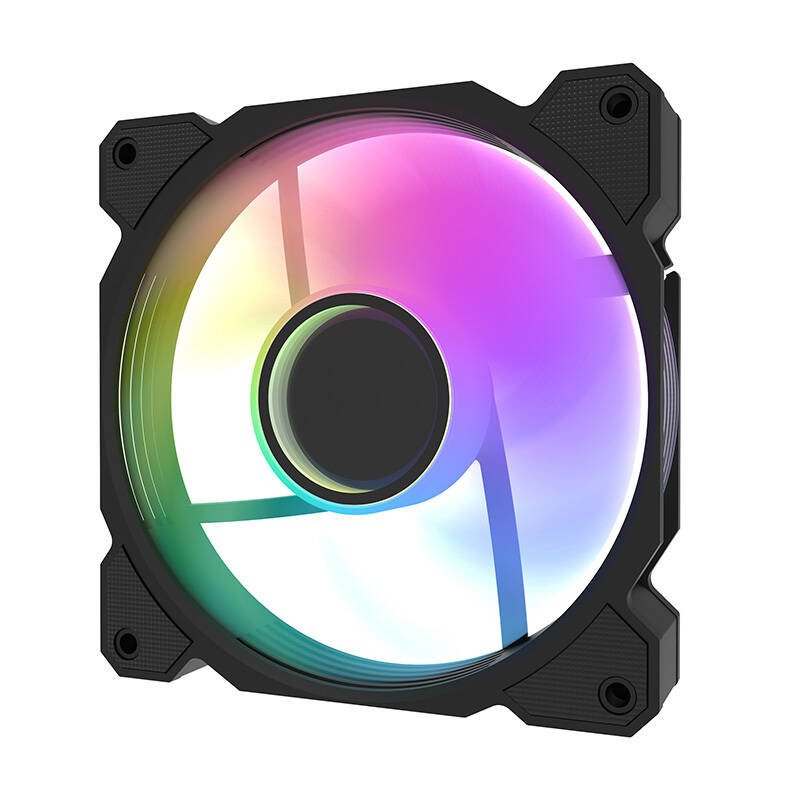 Vėsinimo ventiliatorius Darkflash DR08 (juodas)