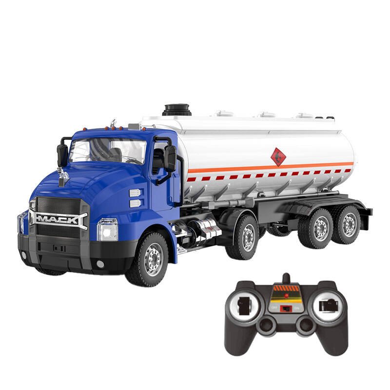 Nuotoliniu būdu valdomas automobilis 1:26 Double Eagle (mėlynas) (Naftos cisterna) E582-003