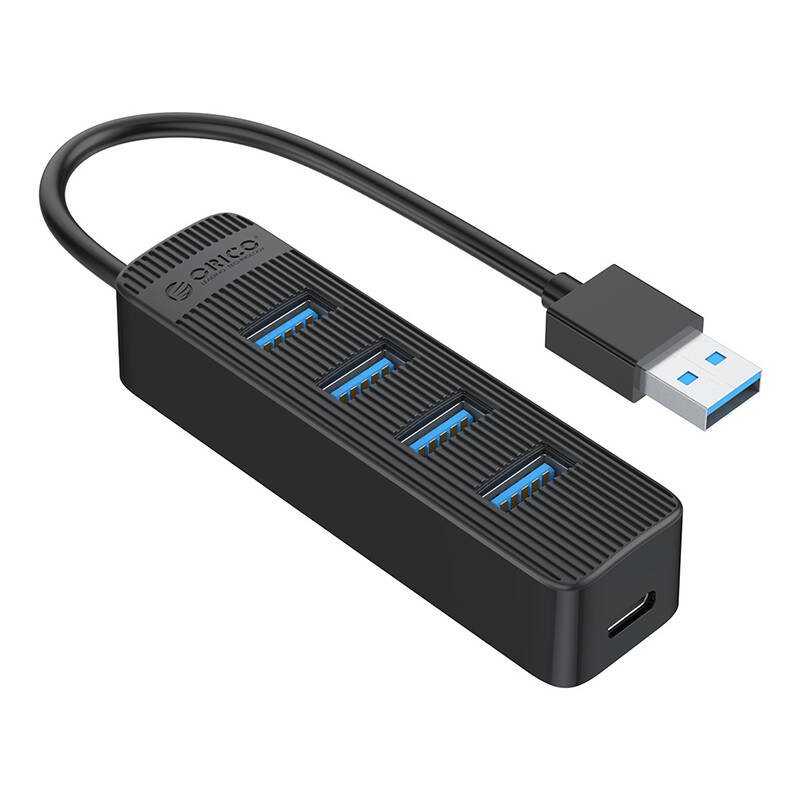 Orico Hub USB-A į 4xUSB-A 3.0 – juodas