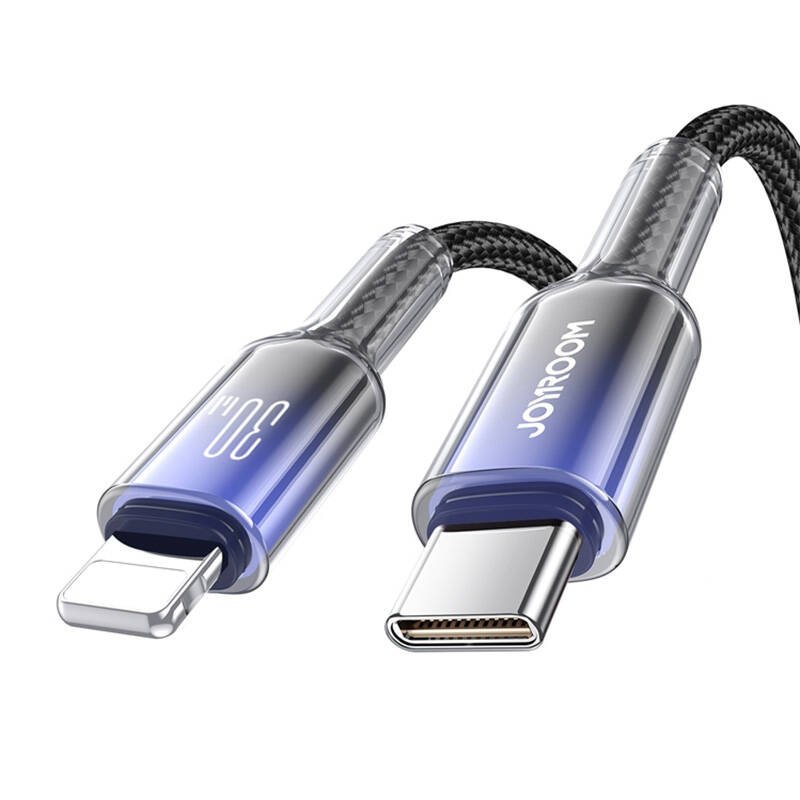 Kabelis USB-C Lightning Joyroom S-A42 30W 1,2 m juodas