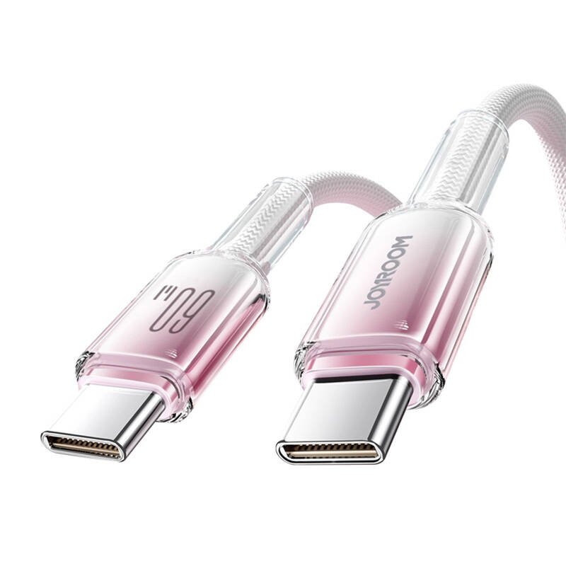 Kabelis USB-C Joyroom S-A42 60W 1,2 m baltas