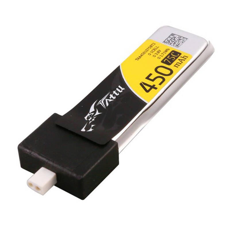 Gens Ace 450mAh 3.8V 75C 1S1P HV LiPo baterijos (5 vnt.)