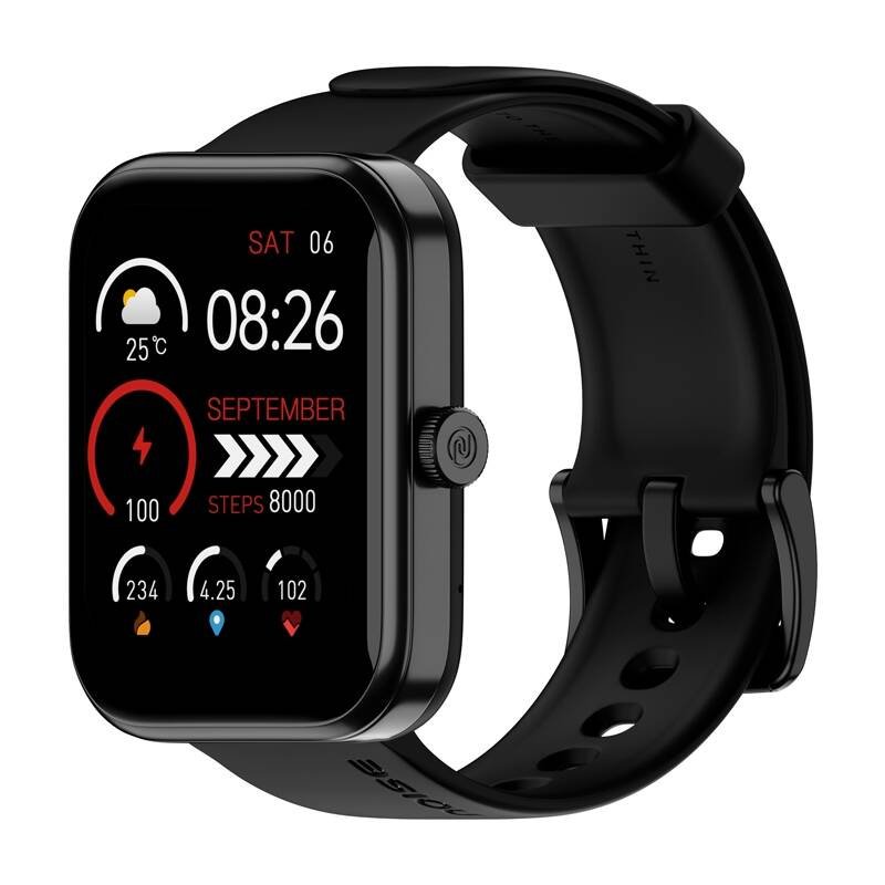 Išmanusis laikrodis Noise Pulse 2 Max (juodas)