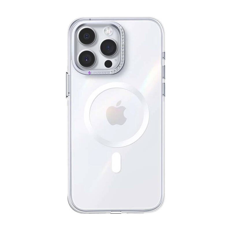 Joyroom PN-15B2 Magsafe Glacier dėklas iPhone 15 Pro (skaidrus)