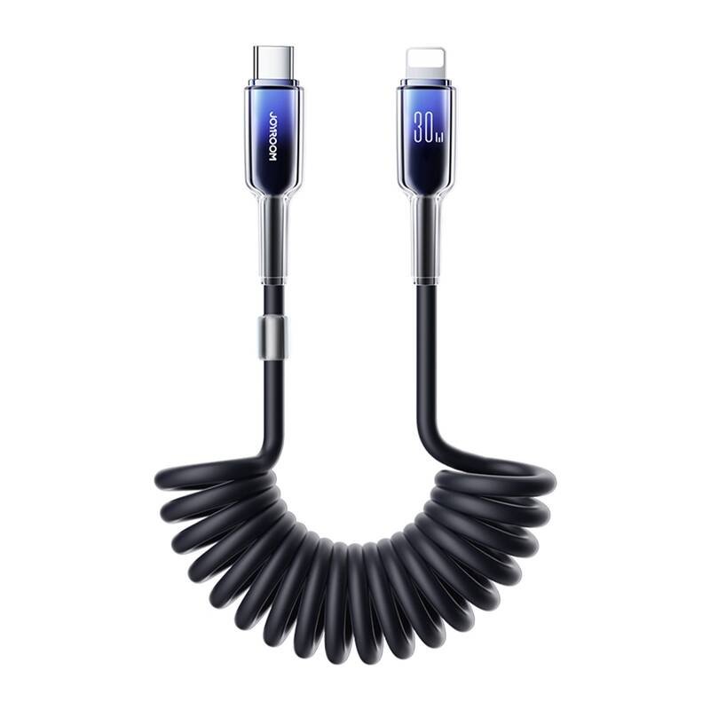 Kabelis USB-C Lightning Joyroom S-A43 30W 1,5m juodas