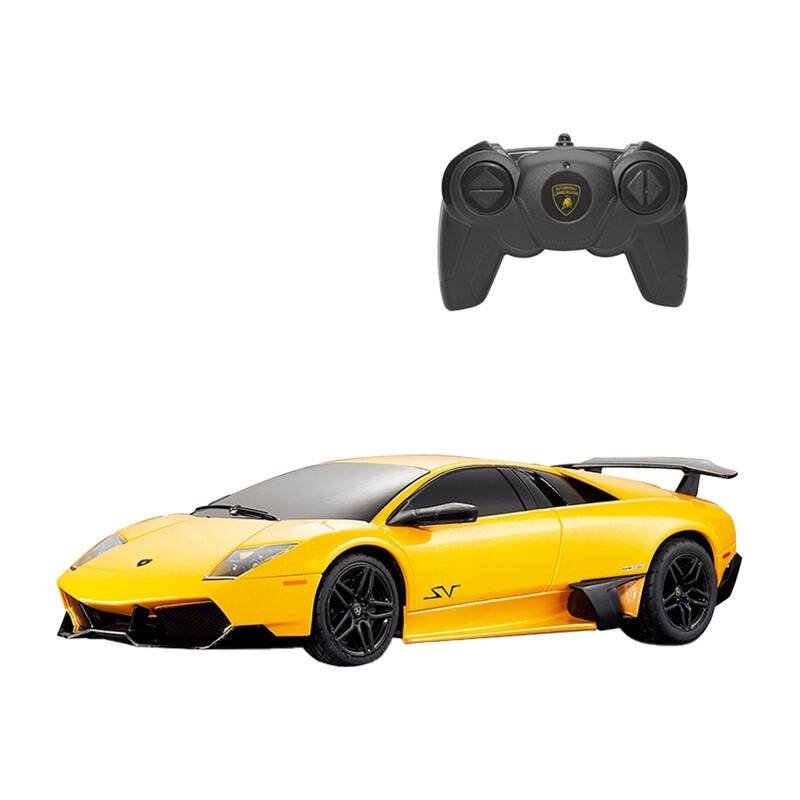 RASTAR Lamborghini R/C 1:24 Murcielago LP670-4 nuotolinio valdymo automobilis (geltonas)
