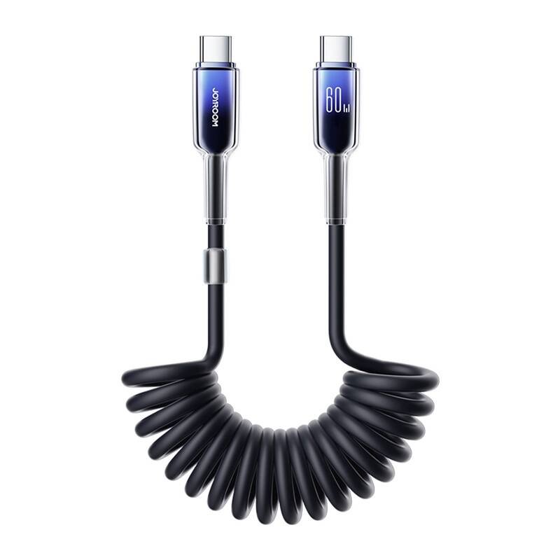 USB-C - USB-C kabelis Joyroom S-A43 60W 1,5 m juodas