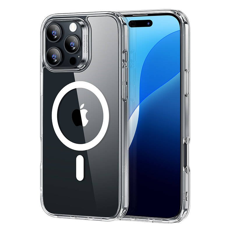 ESR Classic Hybrid (HaloLock) dėklas iPhone 16 Pro (skaidrus)