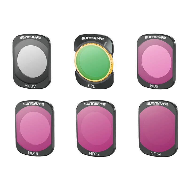 Objektyvo filtras MCUV, CPL, ND8, ND16, ND32, ND64 Sunnylife DJI Osmo Pocket 3