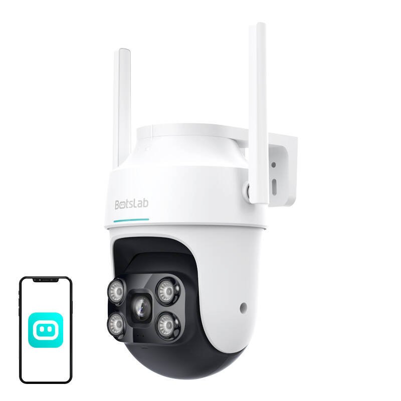 360° Lauko WiFi kamera Botslab PT W312 4MP 5G