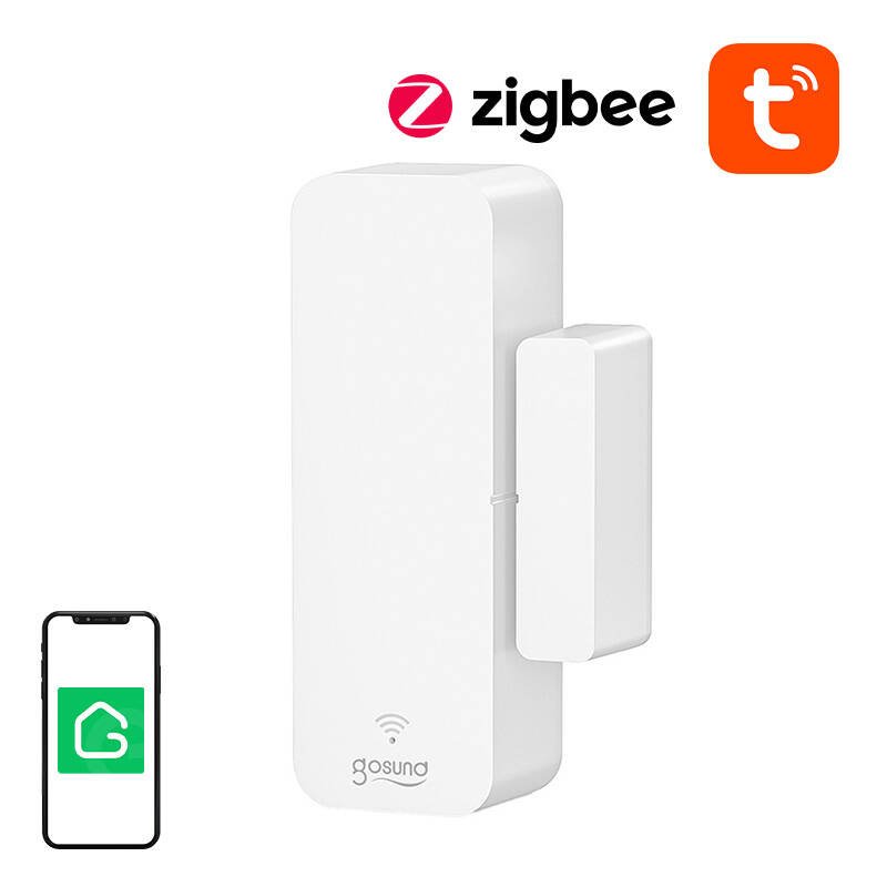 Zigbee Gosund ST18 Tuya išmanusis durų ir langų atidarymo jutiklis