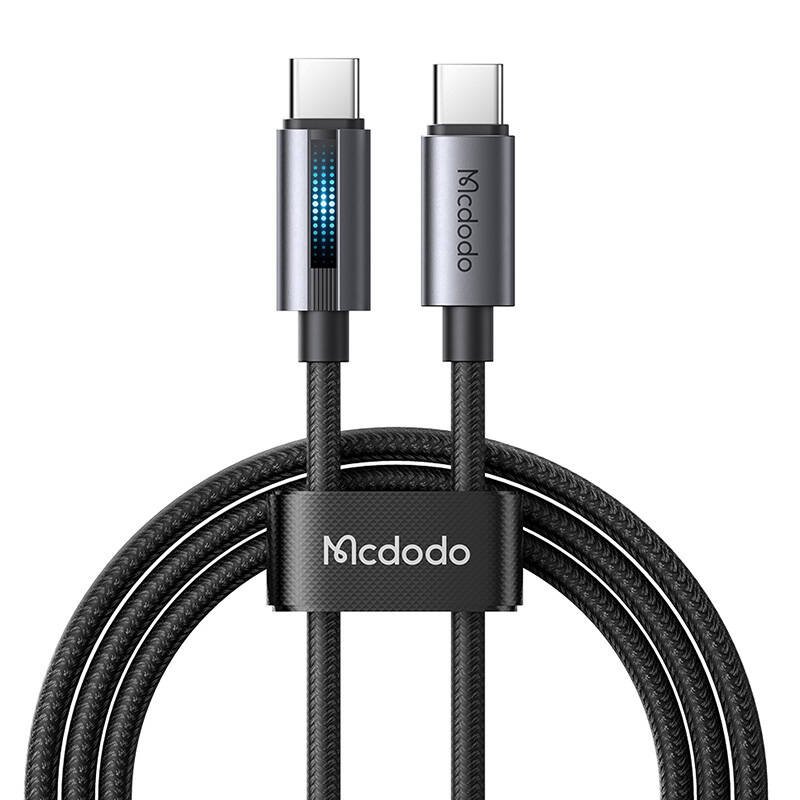 Mcdodo CA-5740 USB-C į USB-C kabelis, 100 W, 1,2 m (juodas)