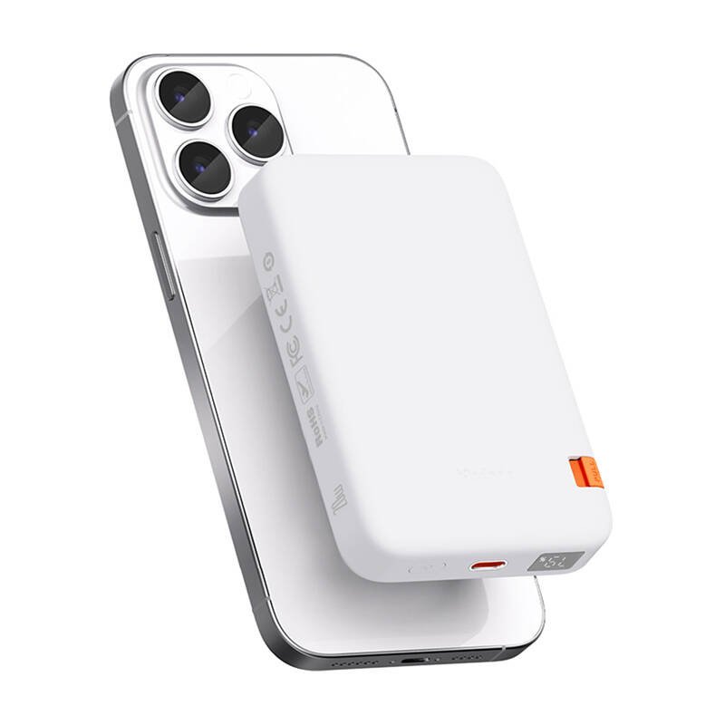 Mcdodo MC-5100 magnetinis maitinimo šaltinis su stovu 10000 mAh, 20 W (baltas)