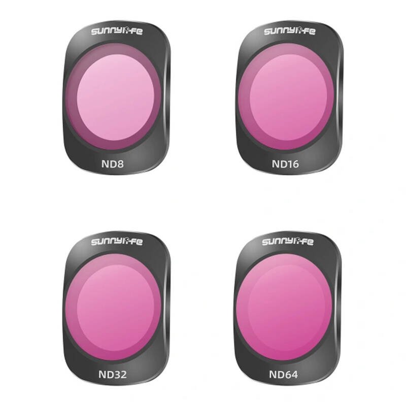 4 filtrai ND8+ND16+ND32+ND64 Sunnylife Pocket 3