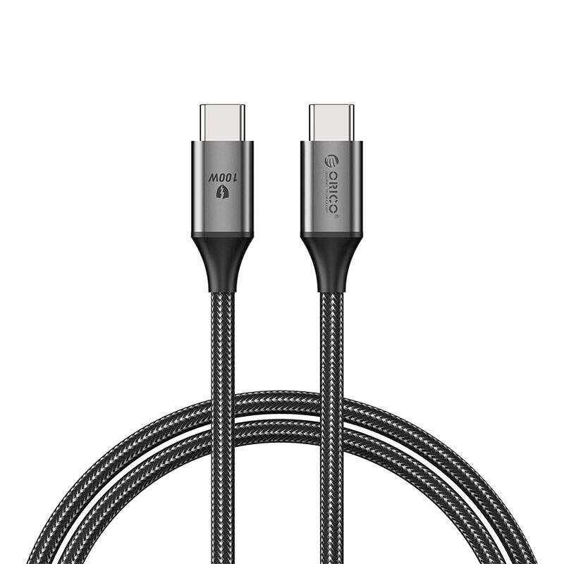 Orico įkrovimo kabelis 100W USB-C į C - juodas