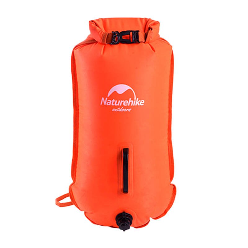 Naturehike 18L pripučiama vandeniui atspari krepšys NH17S001-G oranžinis
