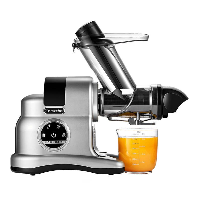 AMZCHEF ZM1517B-GA lėto veikimo sulčiaspaudė (pilka)