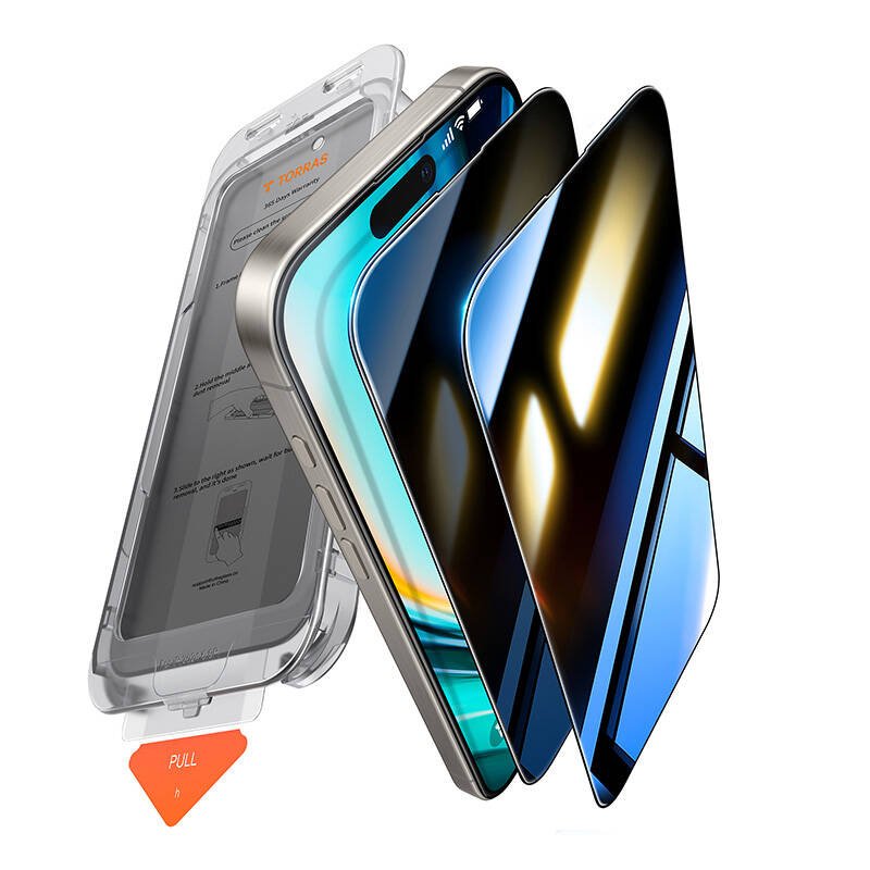 Torras Install Master privatumo stiklas iPhone 16 ProMax