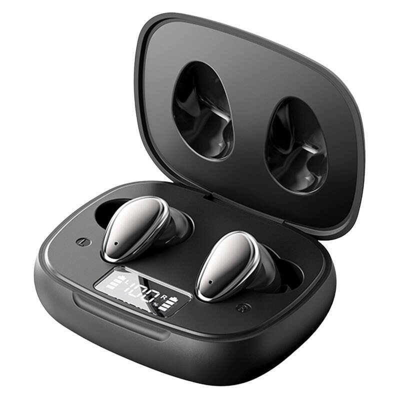 Belaidės ausinės, Vention, NBNB0, Earbuds Tiny T13 (juodos spalvos)