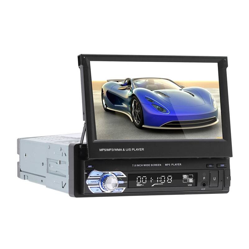 Automobilio monitorius 7” Podofo A3013 Carplay&Android Auto