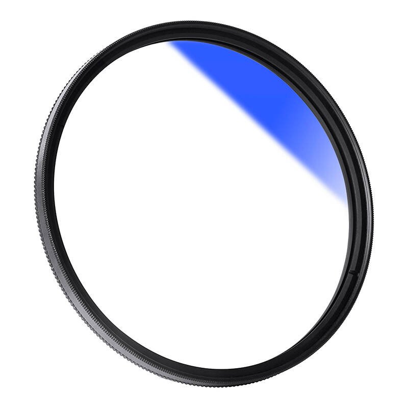 Filtras 43 MM mėlyna danga CPL MC K&F Concept KU12