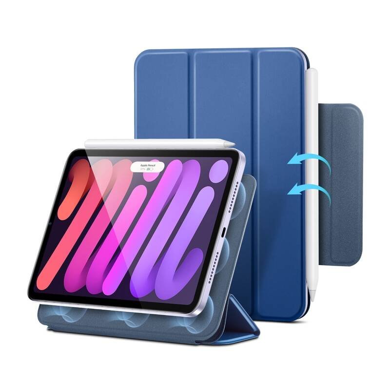 ESR Rebound magnetinis dėklas iPad mini 6/A17 Pro (mėlynas)