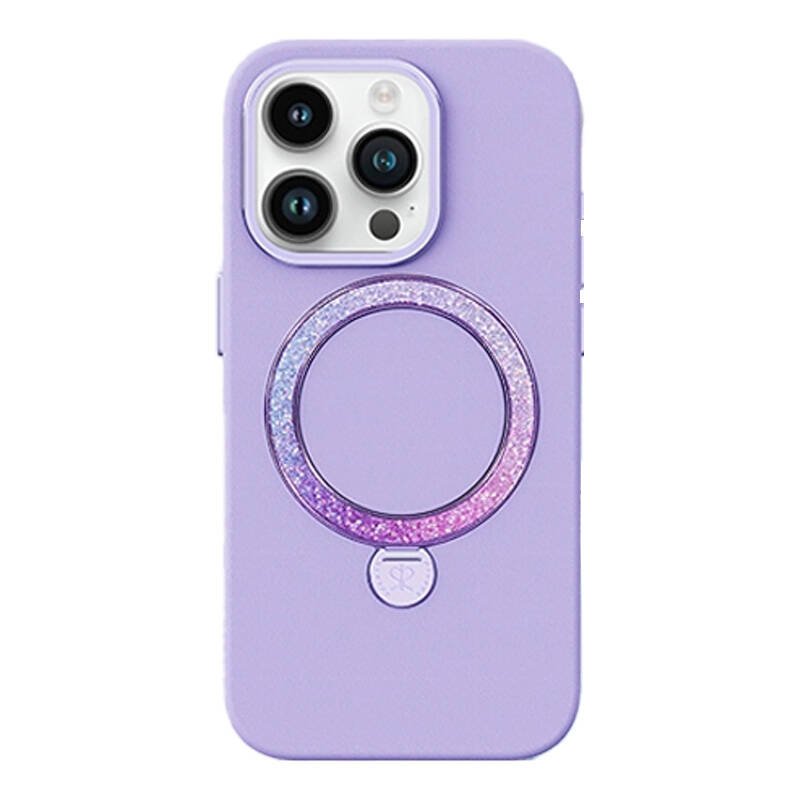 Joyroom PN-14L4 Case Dancing Circle dėklas iPhone 14 Pro Max (purpurinis)