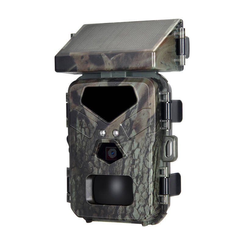 Suntek Mini700 Trail Camera su saulės paneliu