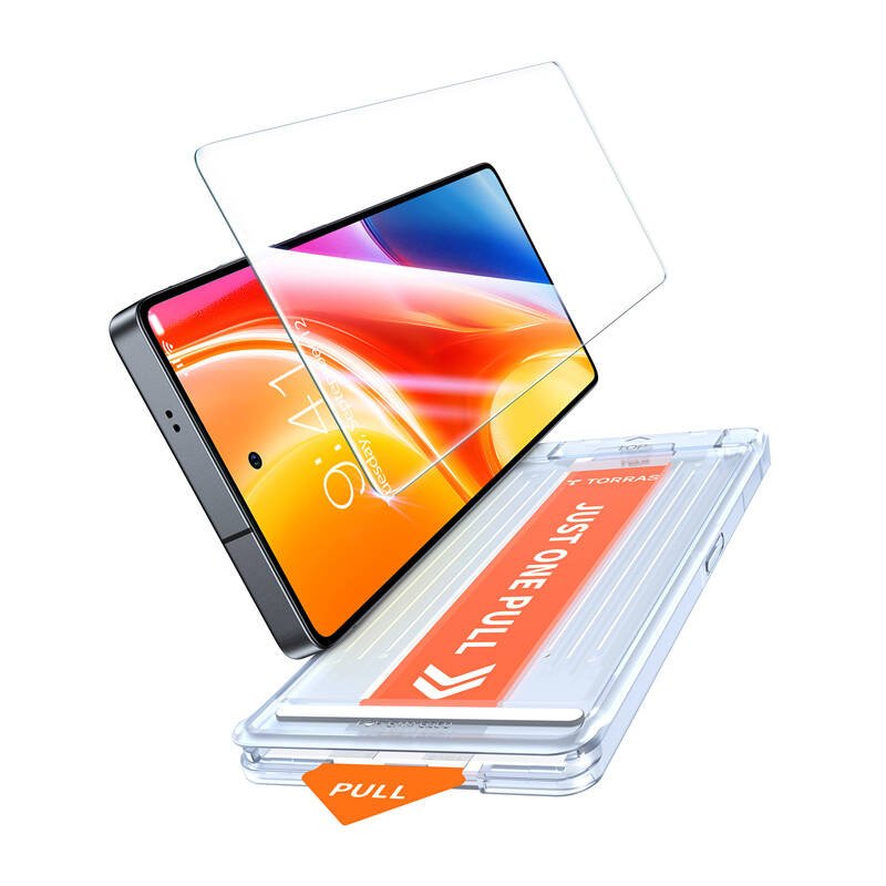Torras Install Master apsauginis stiklas, skirtas Samsung S25+