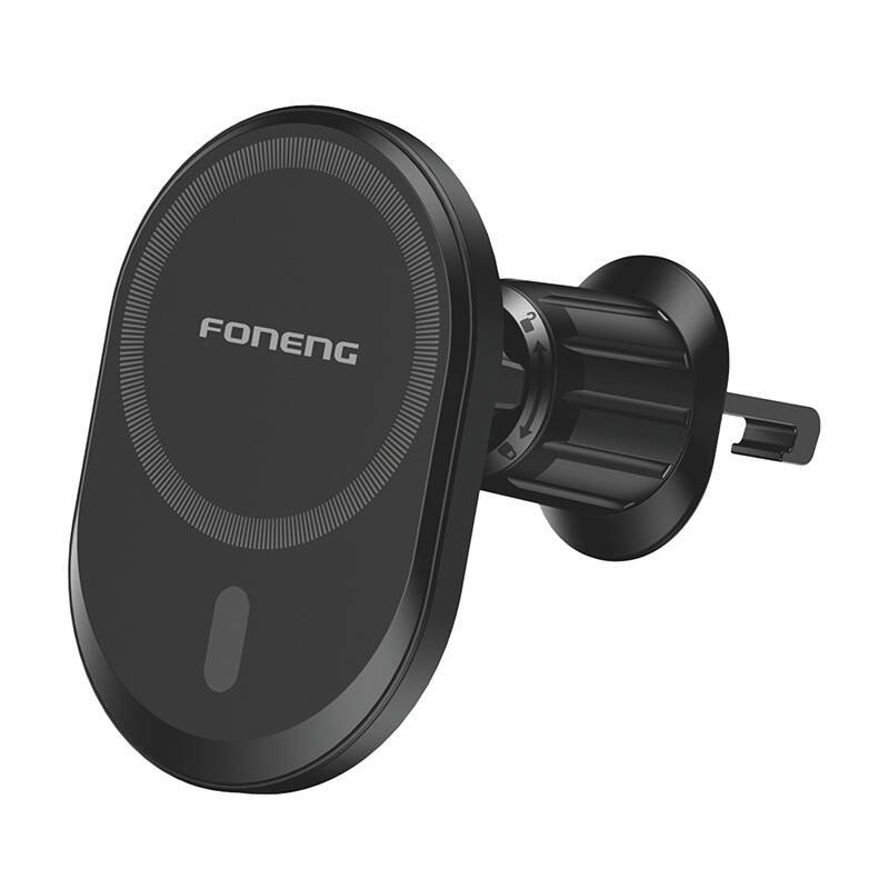Foneng CP105 grotelių laikiklis su 15W indukciniu įkrovimu (juodas)