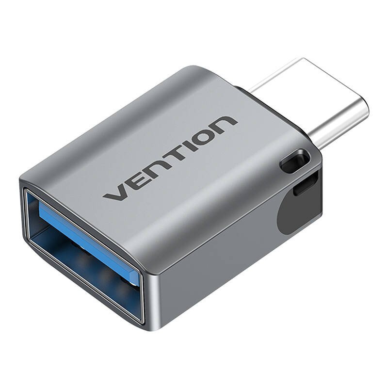 Adapteris Vention CDQH0 USB-C vyriškos lyties į USB 3.0 (pilkas)