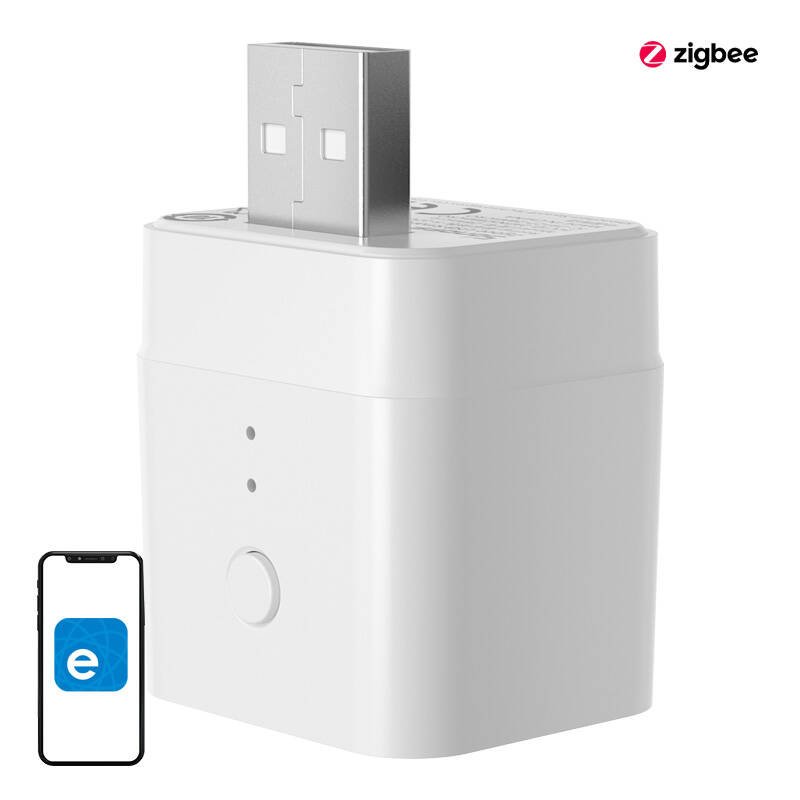 Išmanus adapteris, USB ZigBee jungiklis SONOFF ZBMicro (maks. 36W)
