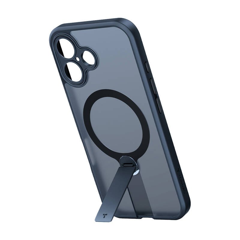 Torras Pstand Spin dėklas iPhone 16 Plus (juodas)
