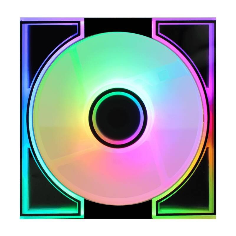 Darkflash DM8 ARGB aušinimo ventiliatorius (juodas)