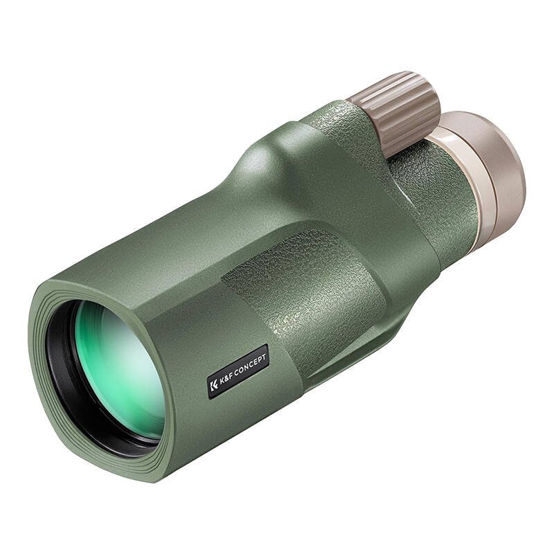 Monokuliaras K&F Concept KF33.076 12x50 žalias