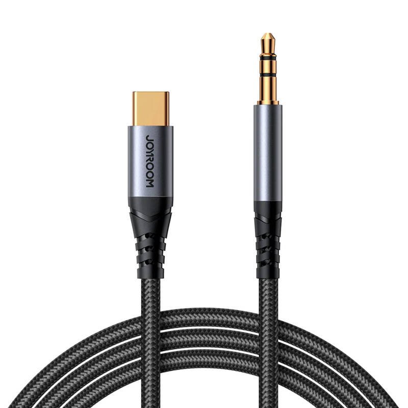 Garso kabelis 3,5 mm AUX C tipo Joyroom SY-A07 1,2 m