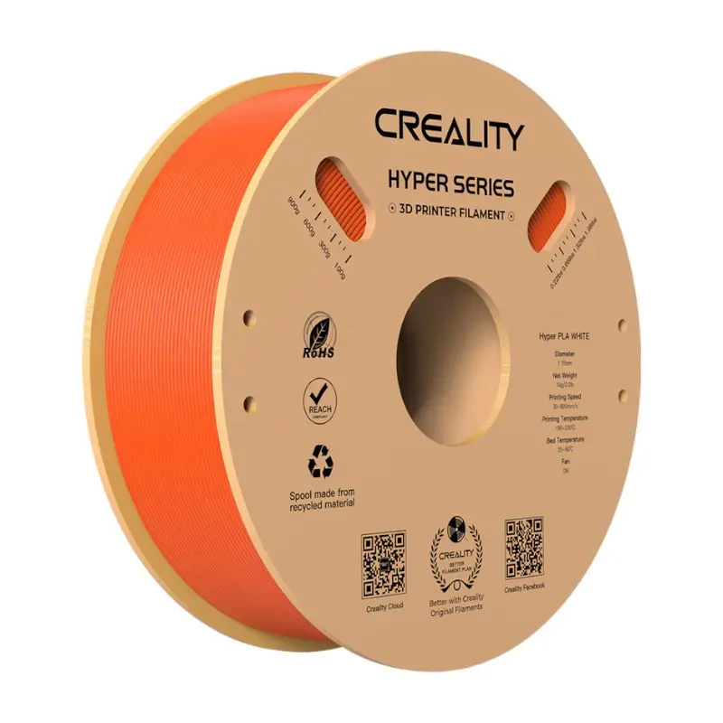 Hyper PLA gija Creality (oranžinis)