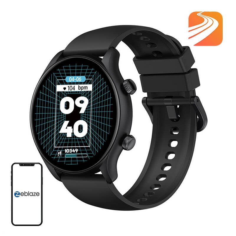 Zeblaze Btalk 3 Plus išmanusis laikrodis (juodas)