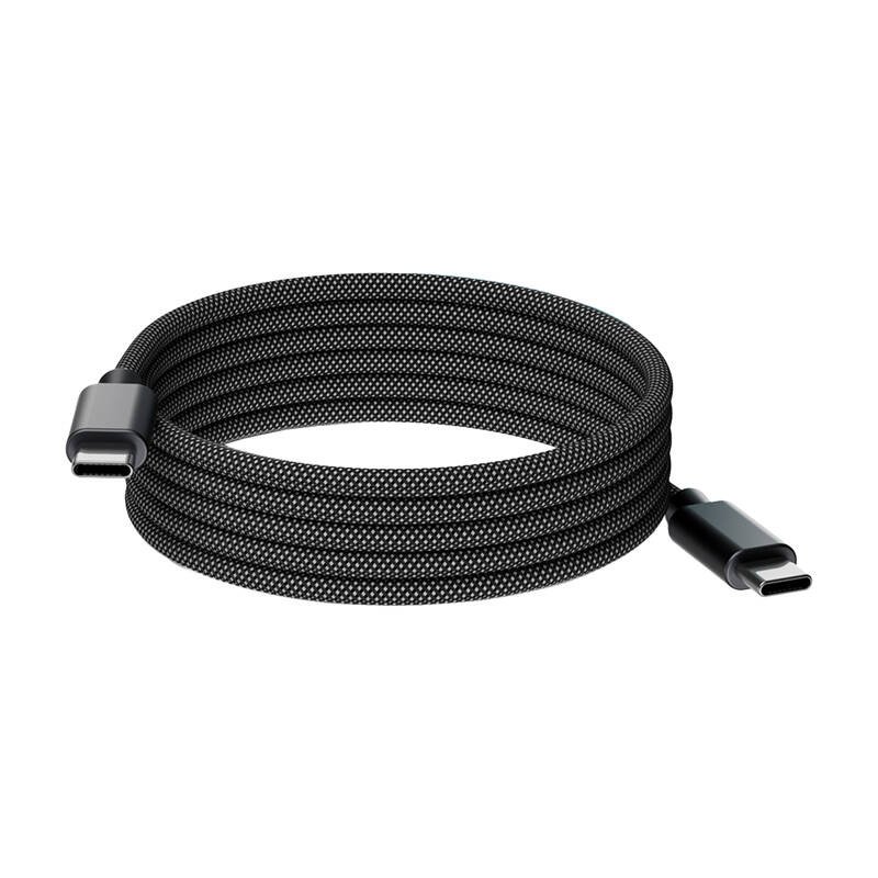 Choetech XCC-1052 USB-C į USB-C magnetinis kabelis, PD 240W 1,2 m (juodas)