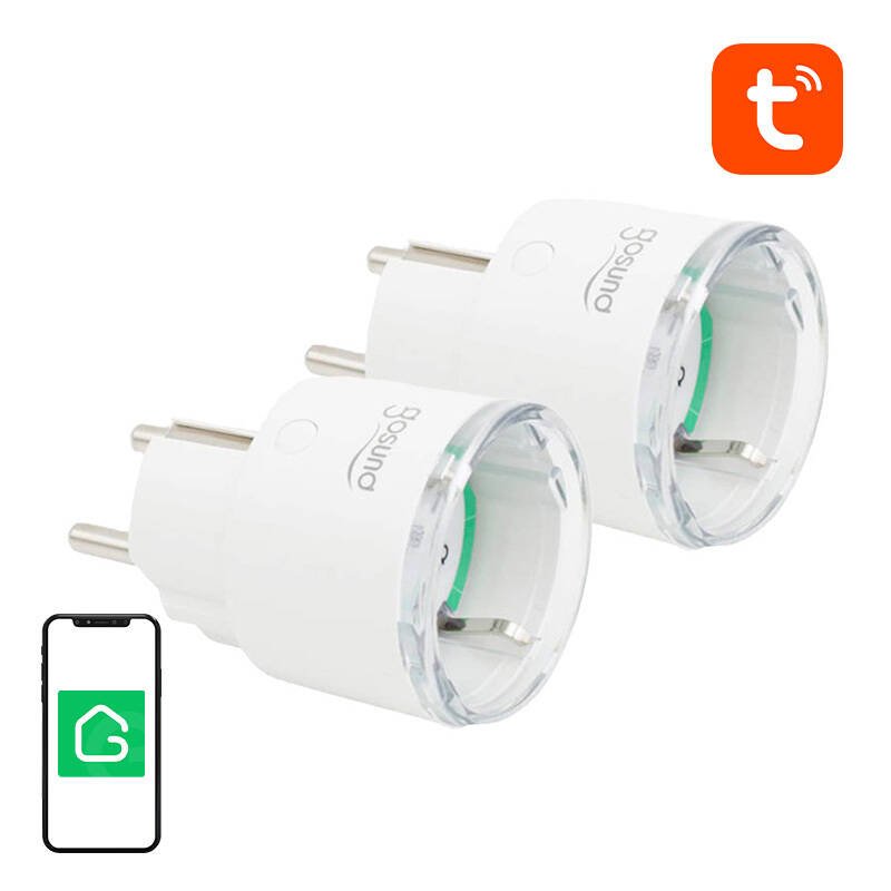 Išmanusis kištukas WiFi Gosund SP111 3680W 16A, Tuya 2 vnt. rinkinys