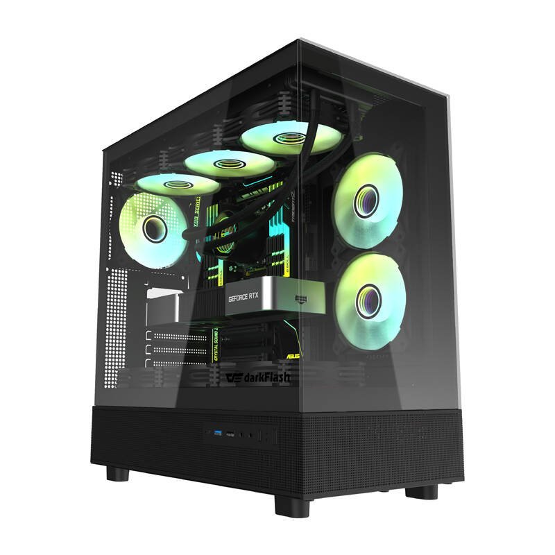 Kompiuterio korpusas Darkflash DPX90 (juodas)