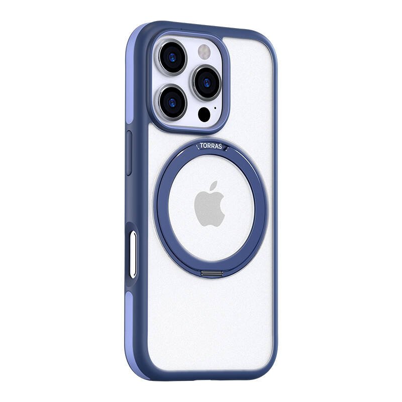 Dėklas Torras Ostand R Fusion dla iPhone 16 ProMax (mėlyna)