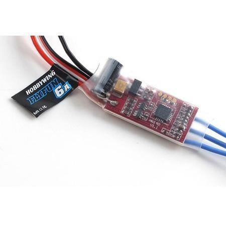 Valdiklis ESC bešepetėlis Hobbywing Flyfun 6A 2S
