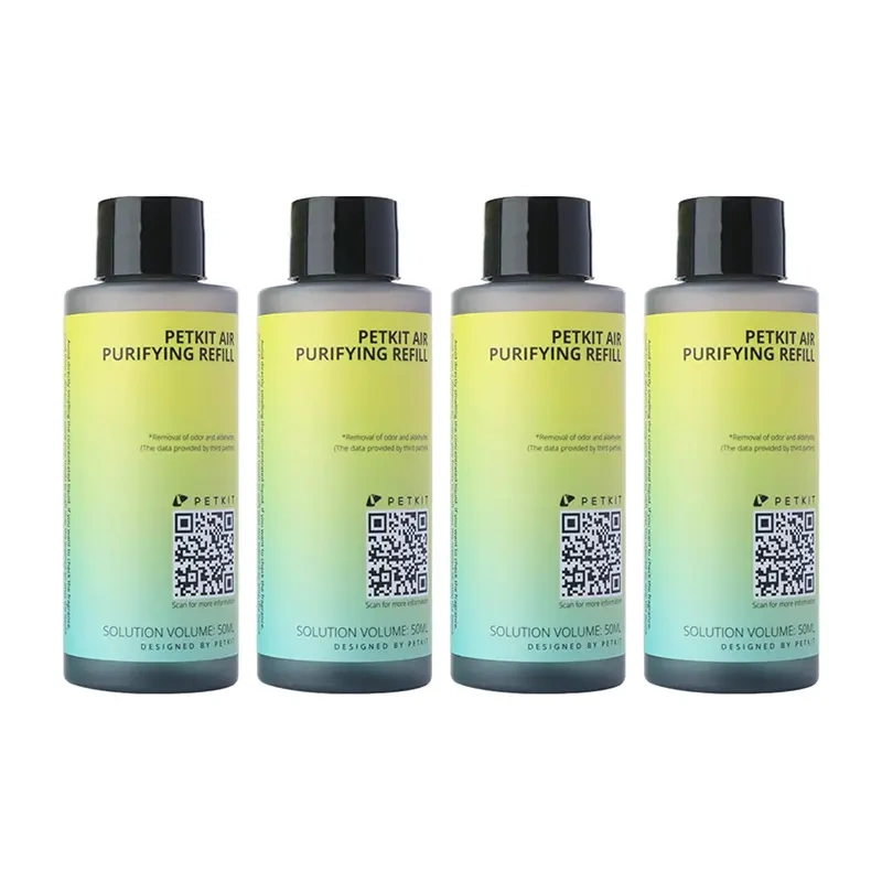 Kvapų šalinimo skysčio papildas PetKit Pura X/Max kraiko dėžei 50 ml (4 vnt.)