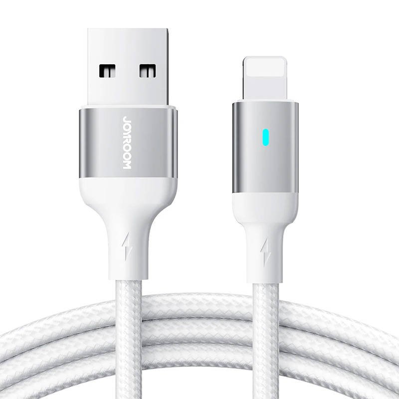 Kabelis prie USB-A / Lightning / 2,4 A / 2 m Joyroom S-UL012A10 (baltas)