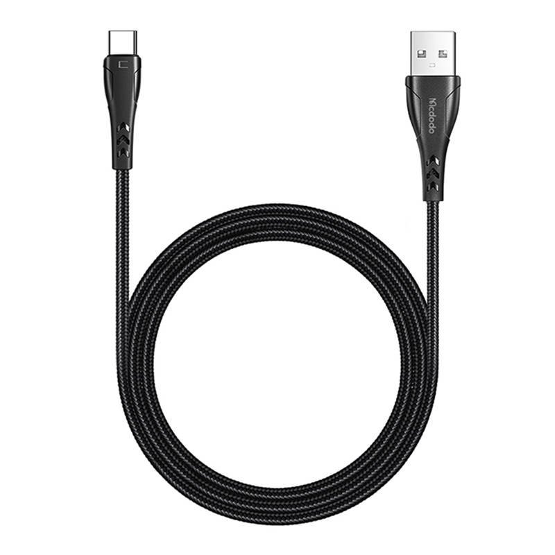 USB ir USB-C kabelis, Mcdodo CA-7461, 1,2 m (juodas)