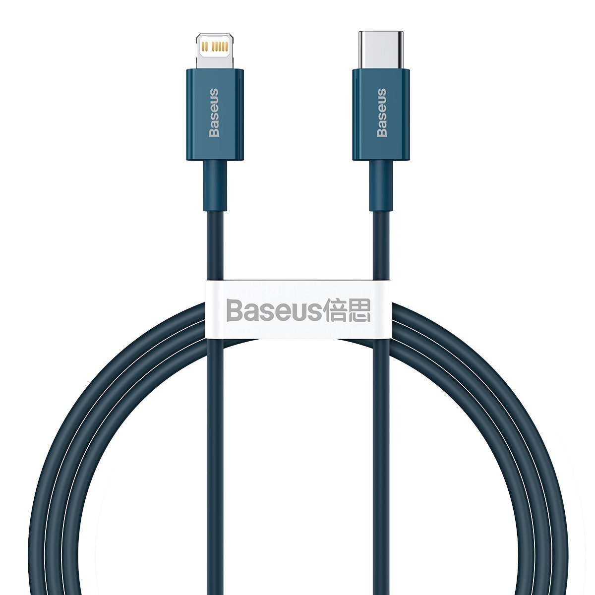 Baseus Superior serijos kabelis USB-C į iP, 20 W, PD, 1 m (mėlynas)