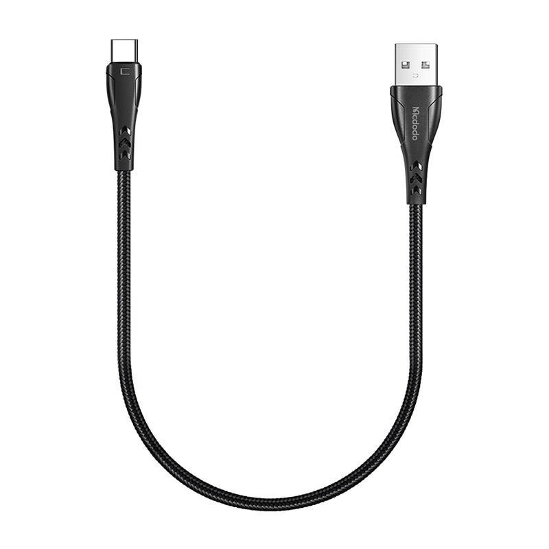 USB ir USB-C kabelis, Mcdodo CA-7460, 0,2 m (juodas)