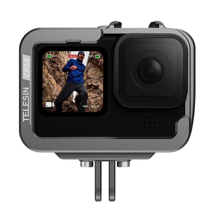TELESIN aliuminio narvas GoPro Hero 12/11/10/9